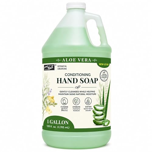 PRONAIL Bulk Liquid Hand Soap Refill - Moisturizing Cleanser with Hyaluronic Acid, Panthenol & Aloe Vera | Sulfate-Free, Cruelty-Free | Professional