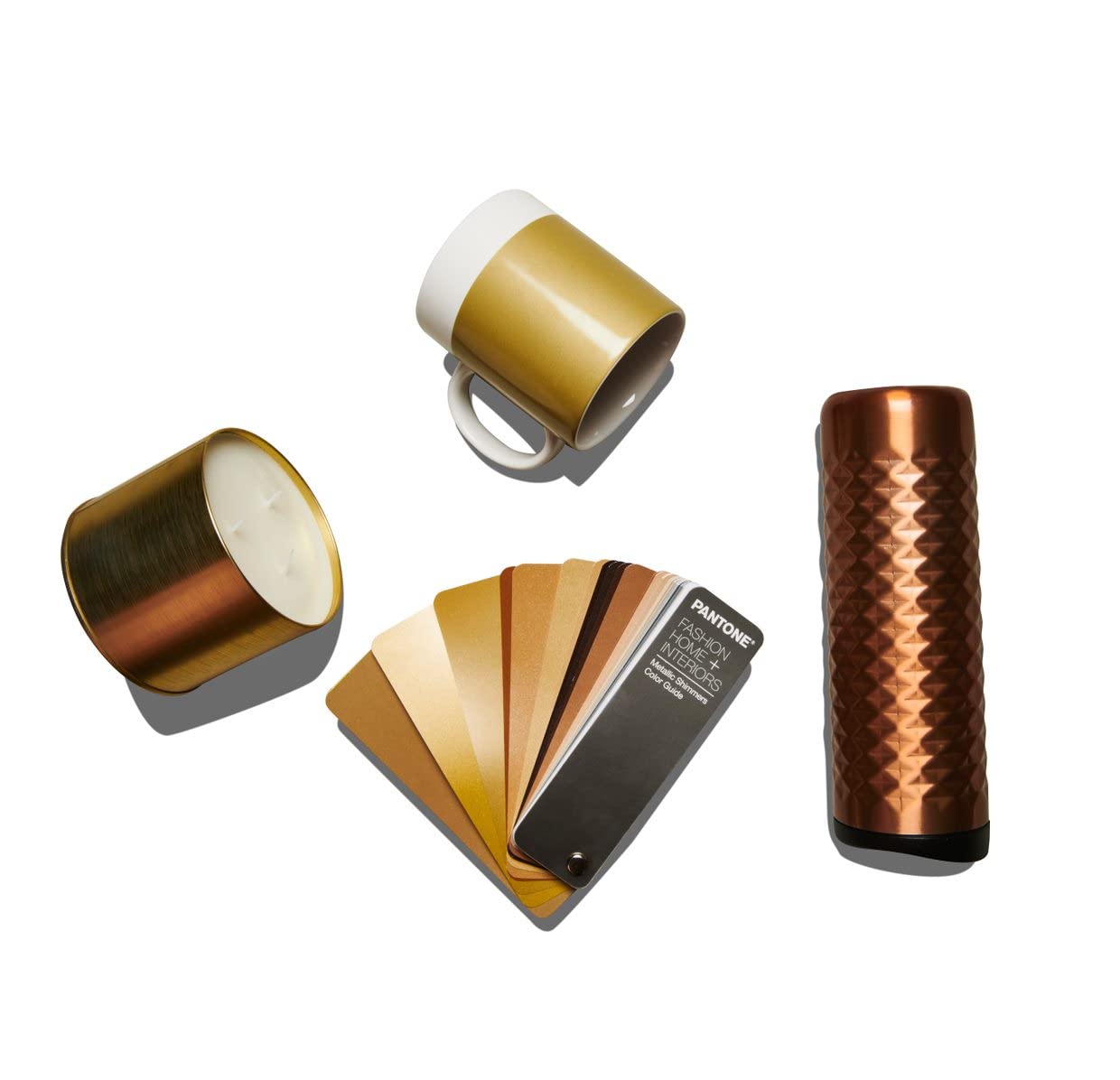 Pantone Fashion, Home + Interiors (FHI) Metallic Shimmers Color Guide | Add Brilliance and Drama to any Design | FHIP310B