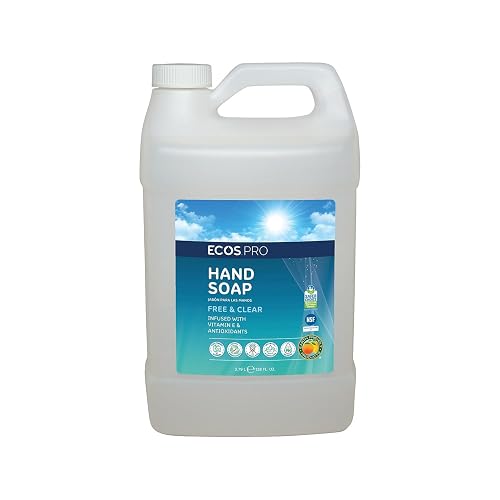 ECOS PRO Liquid Hand Soap, Free & Clean Scent, 1 gal Bottle