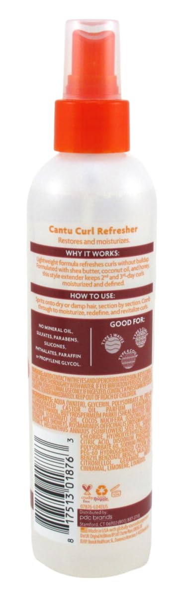 Cantu Care For Kids Curl Refresher 8 Ounce (236ml) (3 Pack)