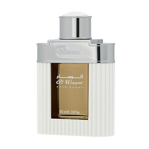 RASASI Al Wisam Day EDP for Men 100ML (3.40 oz) | Floral notes with an alluring mix of sandalwood, musk, and amber.