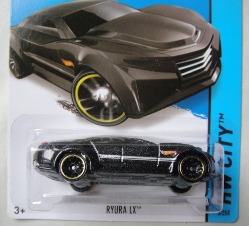 Hot Wheels HW City, Black RYURA LX 5/250