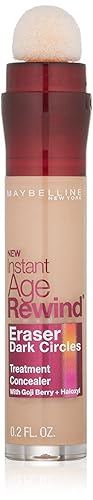 Maybelline Instant Age Rewind Eraser Dark Circles Treatment Concealer, Medium, 0.2 fl. oz.