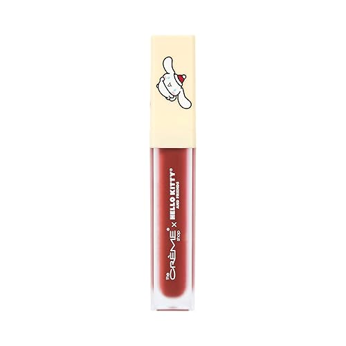 The Crème Shop x Hello Kitty & Friends Velvet Lip Stain - Lip Tint, Long Lasting Waterproof Lip Stain, Gifts for Her, Stocking Stuffers (Sweet