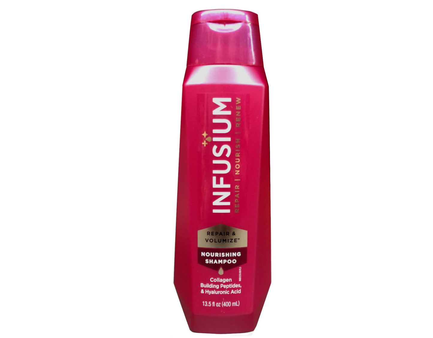 INFUSIUM Shampoo & Conditioner Repair & Volumize, Repair/Nourish/Renew, with Collagen, Building Peptides & Hyaluronic Acid for Dry & Damaged Hair