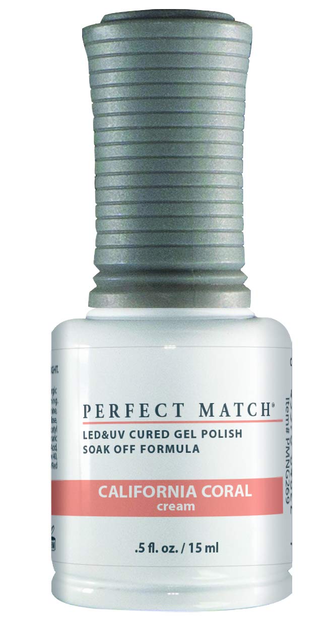 LeChat Perfect Match Gel Polish, California Coral, 0.5 Fl Oz Beauty & Personal Care LECHAT