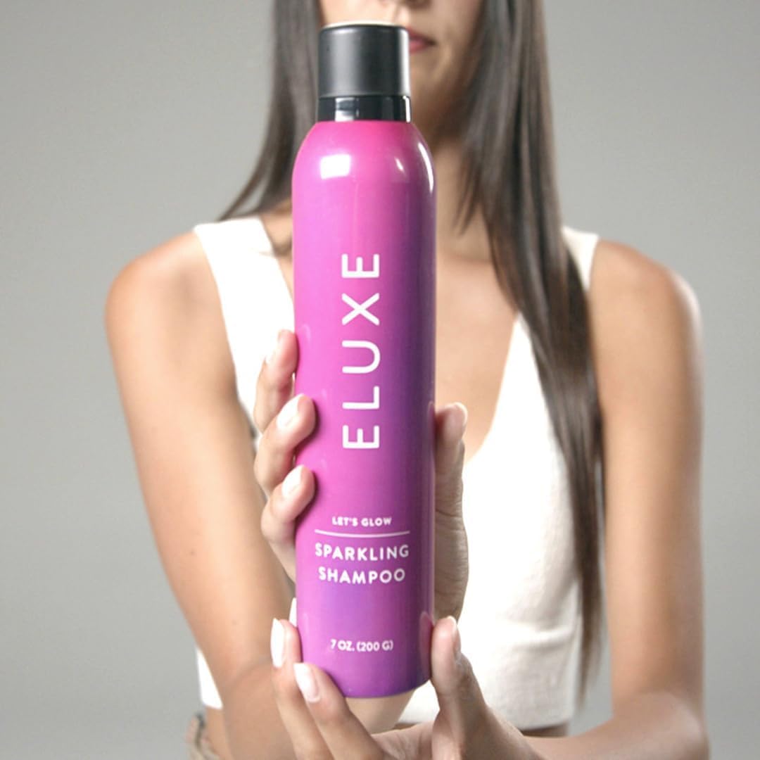 ELUXE Go Glow Kit, Carbonic Acid Shampoo & Conditioner for Ultra-Smooth, Silky, Frizz-Free, and Glossy Glass Hair (Set of 1)