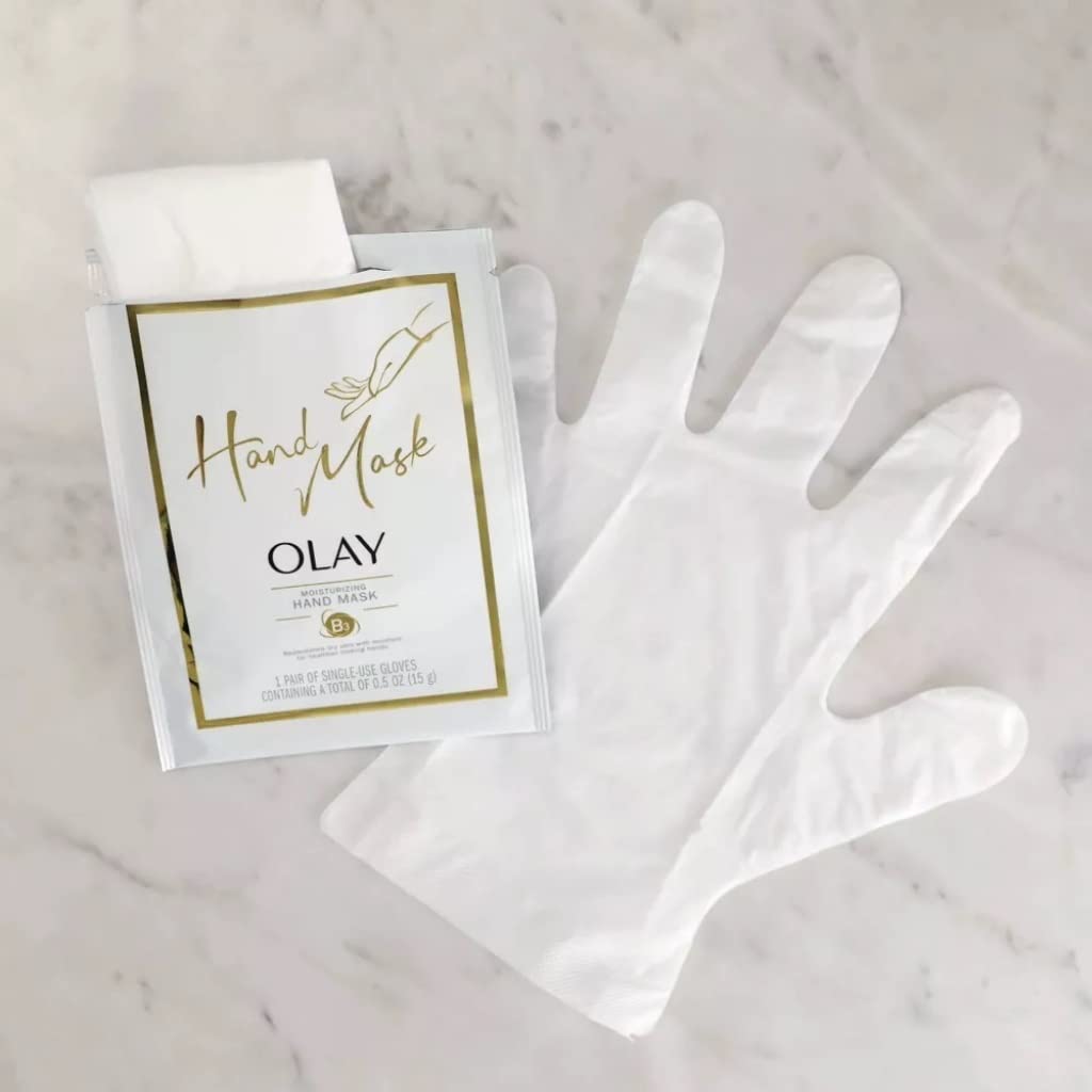 Olay Moisturizing Hand Mask Gloves (Pack of 4)
