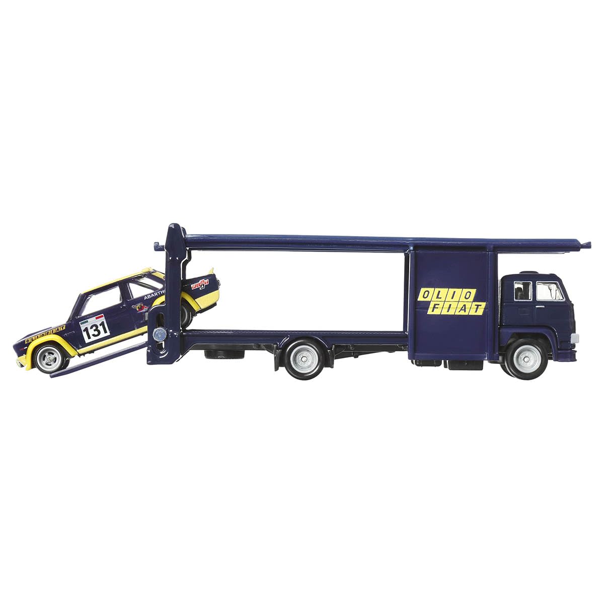 Fiat 131 Abarth Lorry - Car Culture Team Transport - Hot Wheels Premium - 1/64 Scale