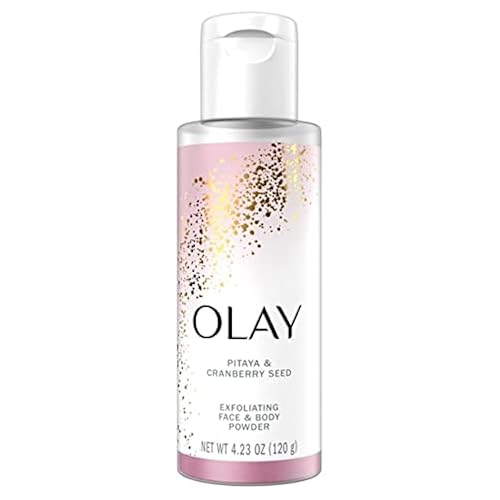 Olay Pitaya & Cranberry Seed Exfoliating Face & Body Powder, 4.23 oz