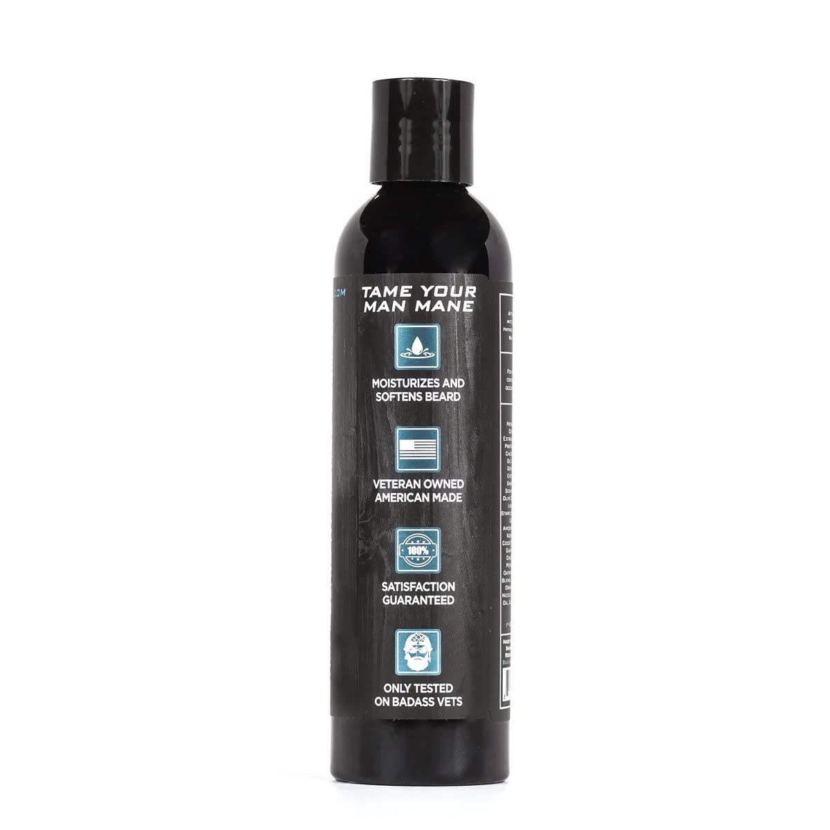 Badass Beard Care Beard Conditioner For Men - THE BIKER, 8oz - Made of Natural Ingredients for A Healthy, Soft, & Itch Free Beard and Mustache