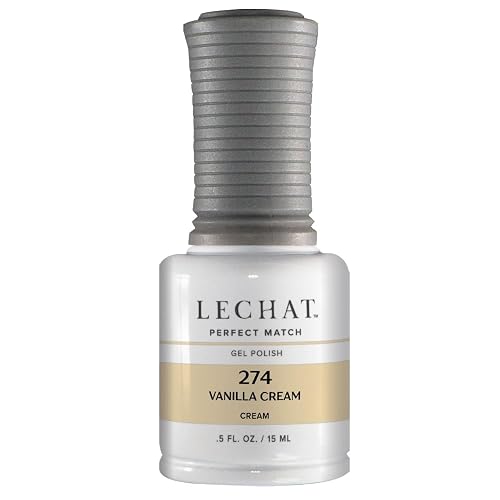 LECHAT Perfect Match Gel Polish, Vanilla Cream, 0.5 fluid_ounces Beauty & Personal Care LECHAT