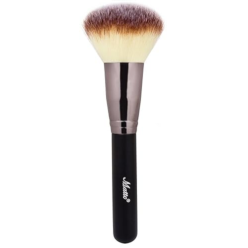 Matto Powder Mineral Brush - Makeup Brush for Large Coverage Mineral Powder Foundation Blending Buffing 1 Piece