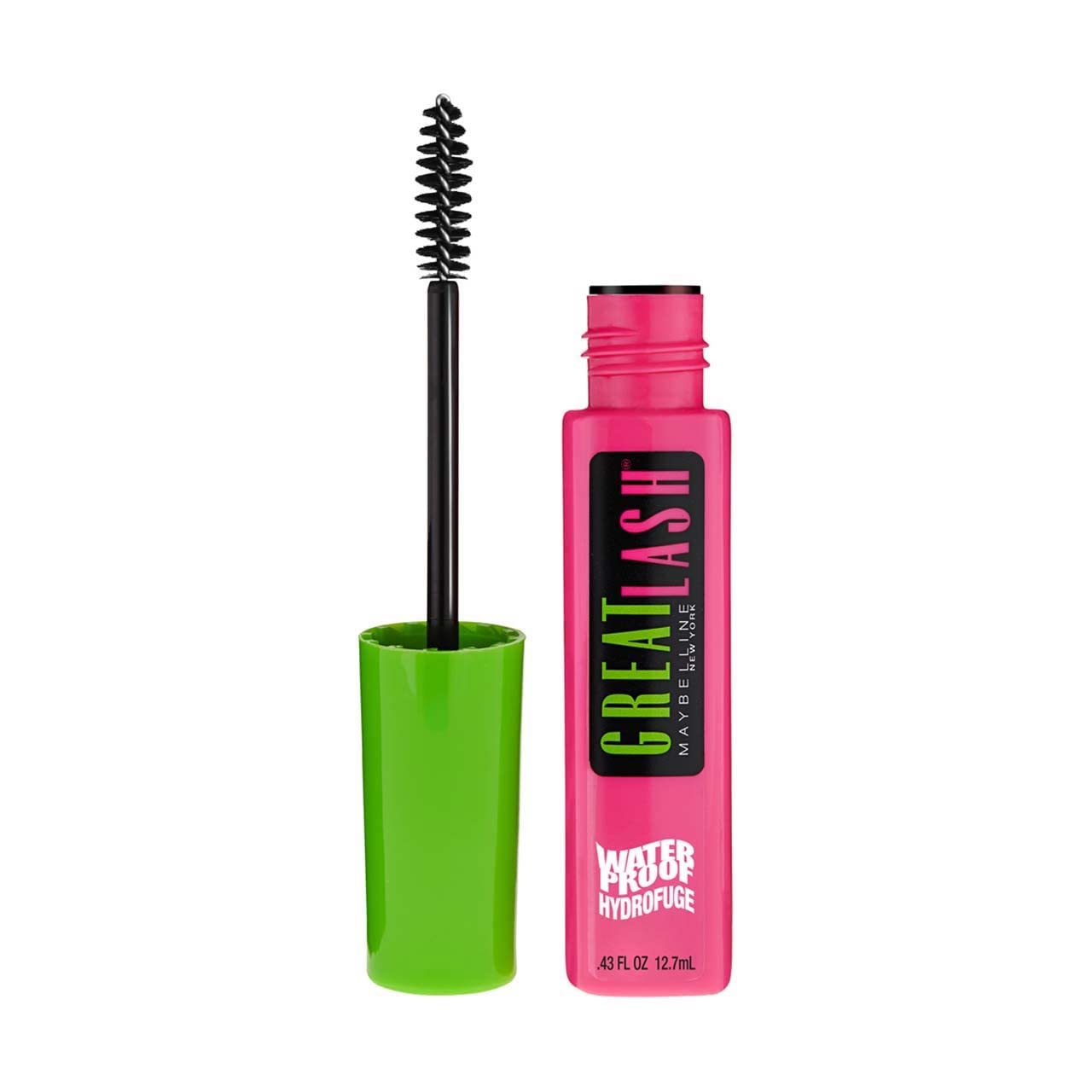 Maybelline Great Lash Waterproof Mascara 112, .43 Ounces, Brownish Black (Pack of 5)