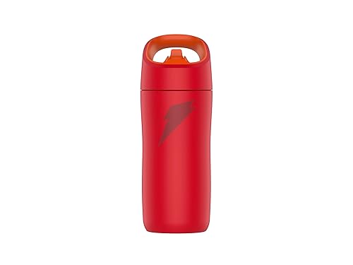 Gatorade Kids' Rookie Metal Water Bottle, 12oz, Stainless Steel Bottle, Double-Wall Insulation, Vacuum Insulated, Thermo Mug