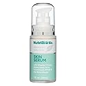 NutriBiotic Skin Serum, 1 Fl Oz | with Nutrients Oat Beta Glucan, Alpha Lipoic Acid, Vitamin C Ester, Tocotrienols & DMAE | Super Concentrated