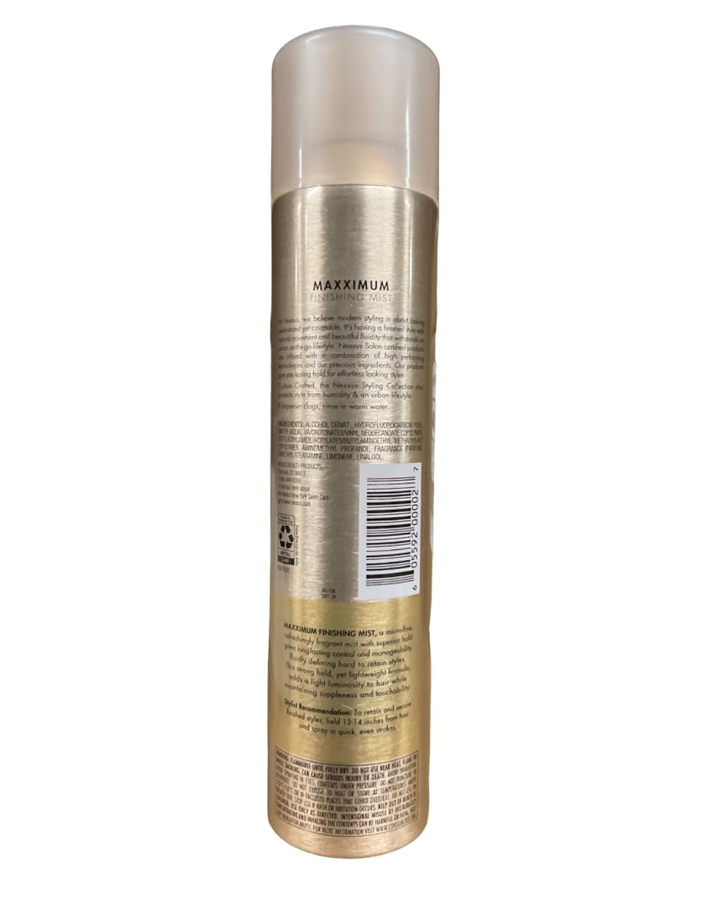 NEXXUS MAXXIMUM Control, Finishing Mist 10 oz