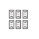 Red Cherry #DW False Eyelashes (Pack of 6 Pairs)