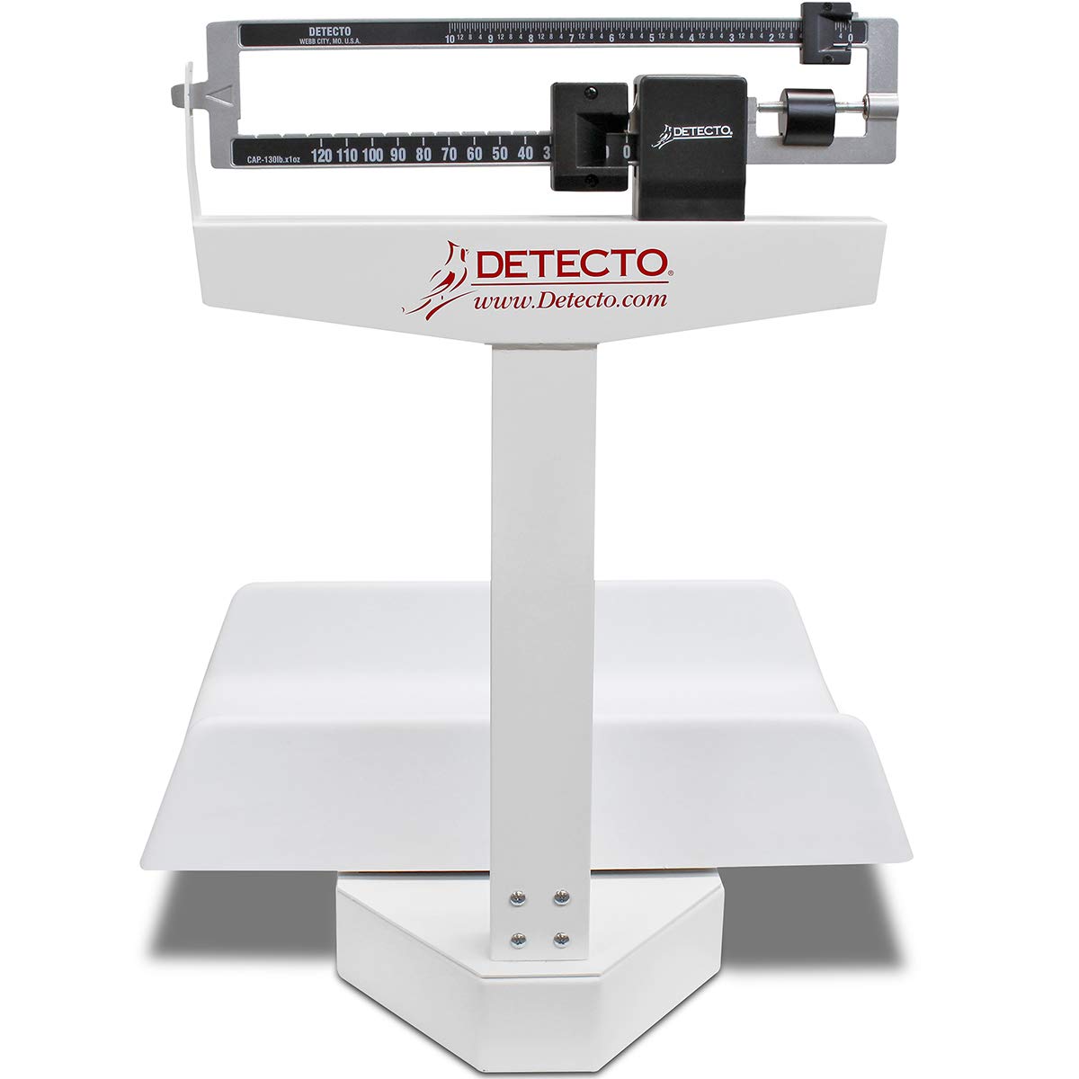 Detecto Mechanical Pediatric Baby Scale, 130 Pound x 1 Ounce Capacity -- 1 each.