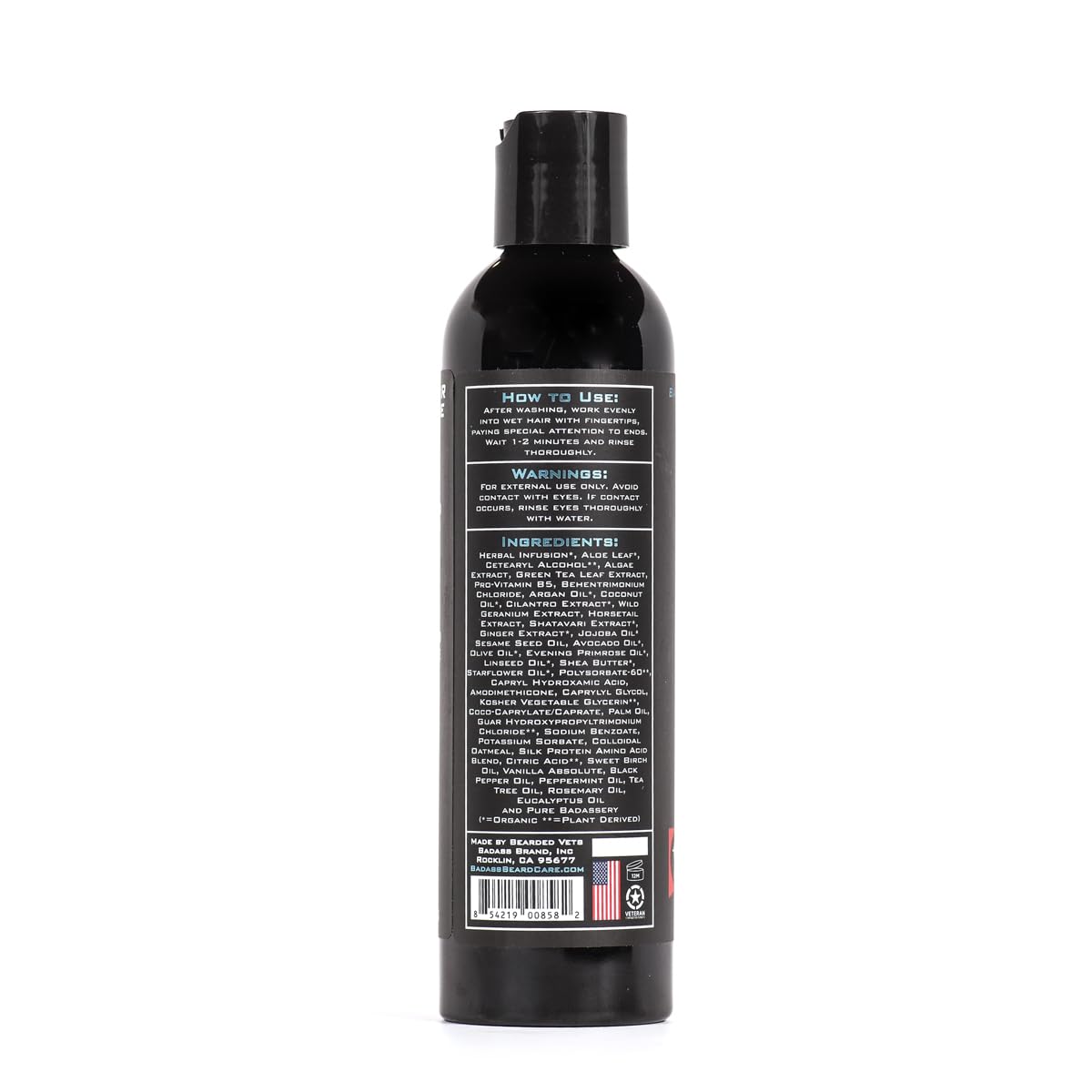 Badass Beard Care Beard Conditioner For Men - THE PHARAOH Scent, 8oz - Made of Natural Ingredients for A Healthy, Soft, & Itch Free Beard and Mustache Beauty and Personal Care Badass Beard Care