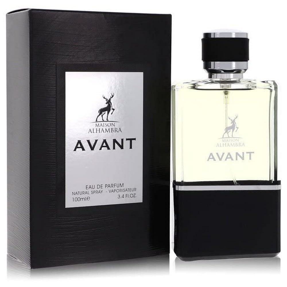 Lattafa Maison Alhambra Avant Eau de Parfum Spray for Unisex, 3.4 Ounce