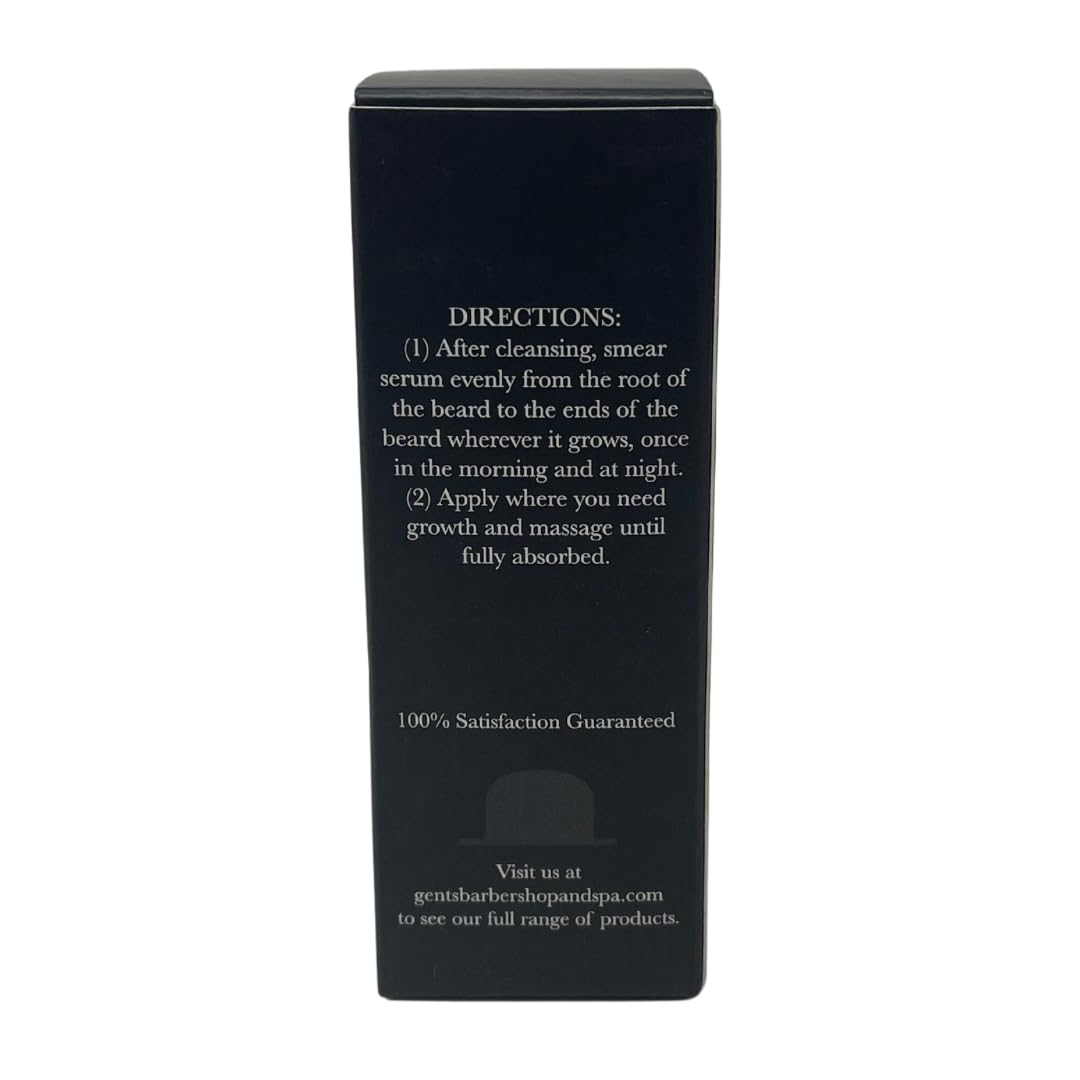 G.B.S Beard Growth Serum with Dropper, Citrus Scented 1oz