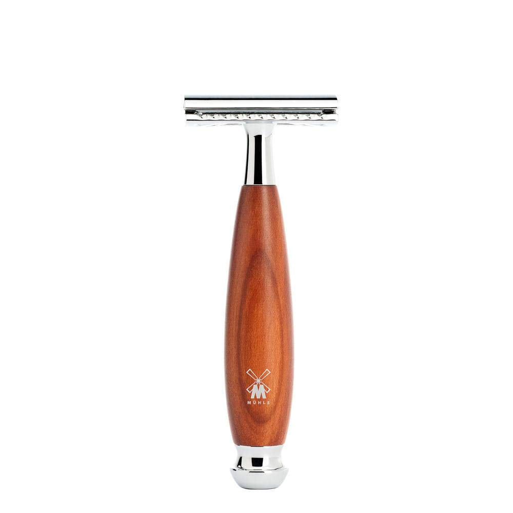 MÜHLE VIVO 4-piece Pure Badger Modern Safety Razor Luxury Wet Shaving Set - Perfect for Every Day Use, Barbershop Quality Close Smooth Shave Beauty and Personal Care MÜHLE