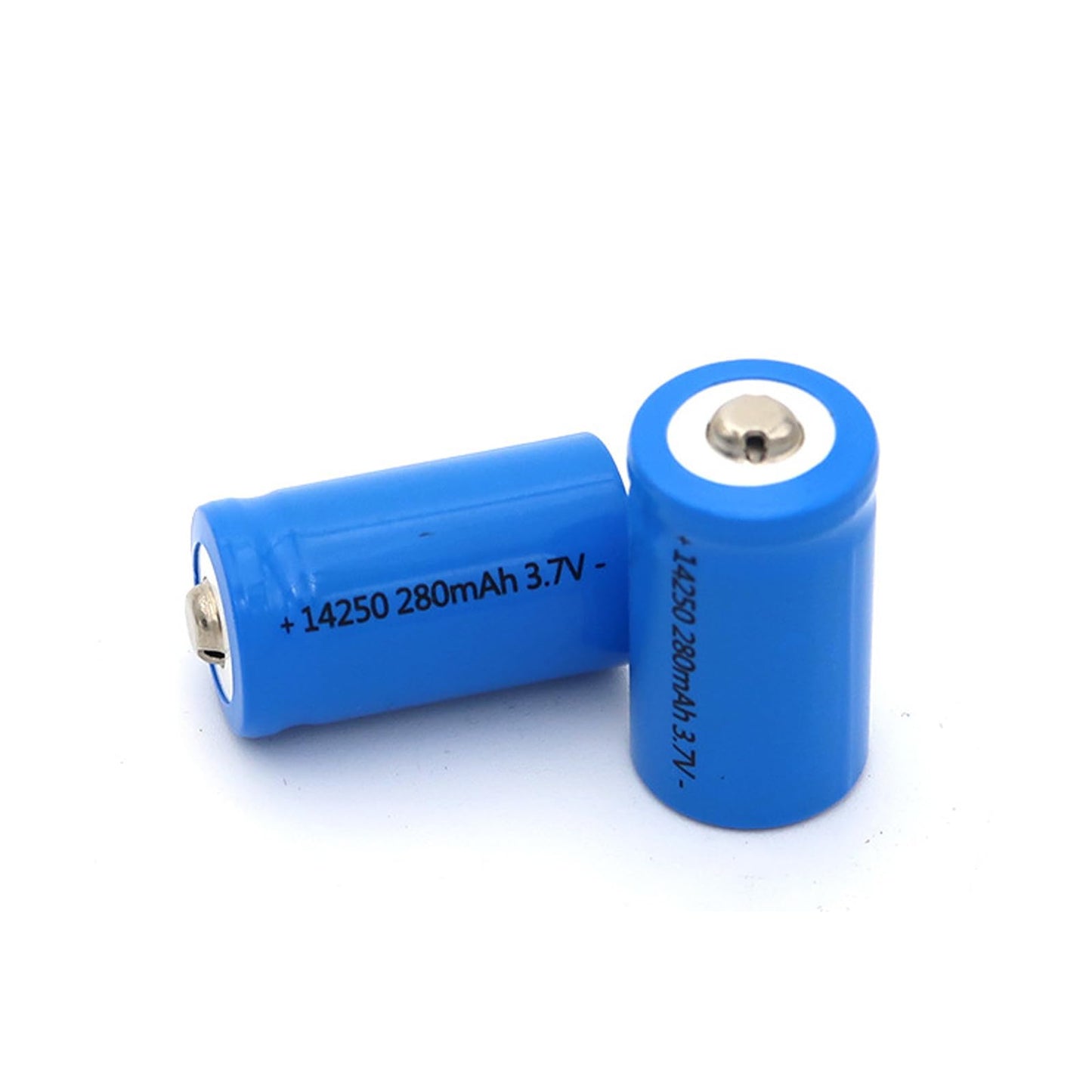 CYHZNBA 3.7V 280mAh 14250 Charging Button Top Large Capacity Can Install 2 Units of LED, Mini Fan and More Fits LED, Electric Toys and Shaver Beauty and Personal Care CYHZNBA