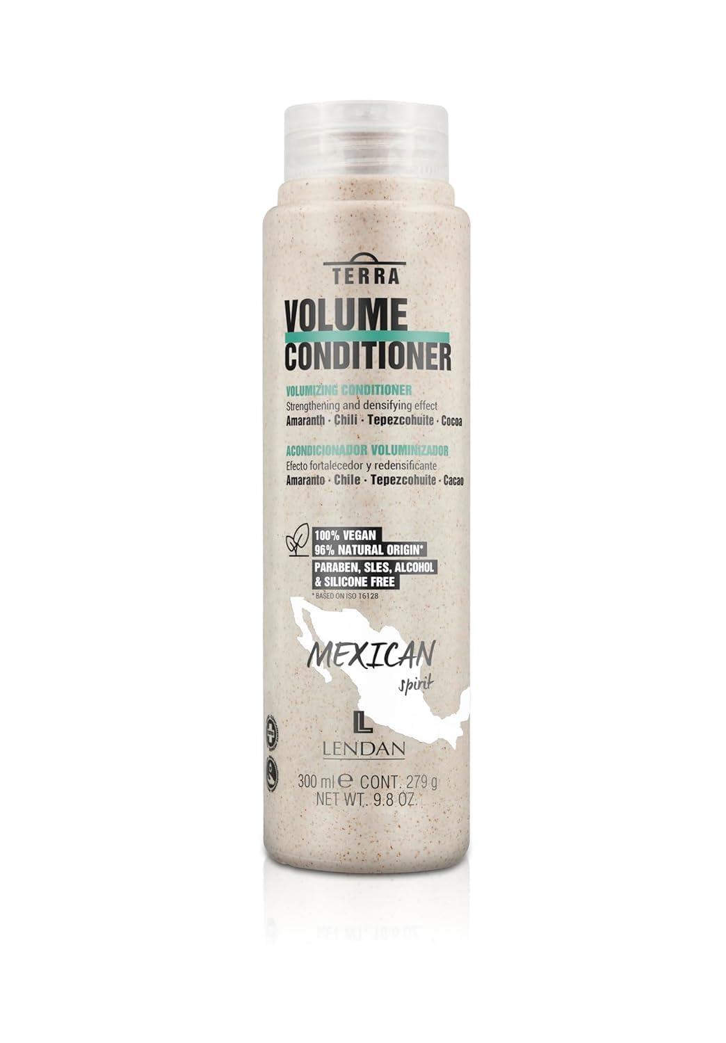 Lendan - Hair Volume Kit - Terra Mexican Spirit - Shampoo 300 ml + Conditioner 300 ml + Spray 200 ml