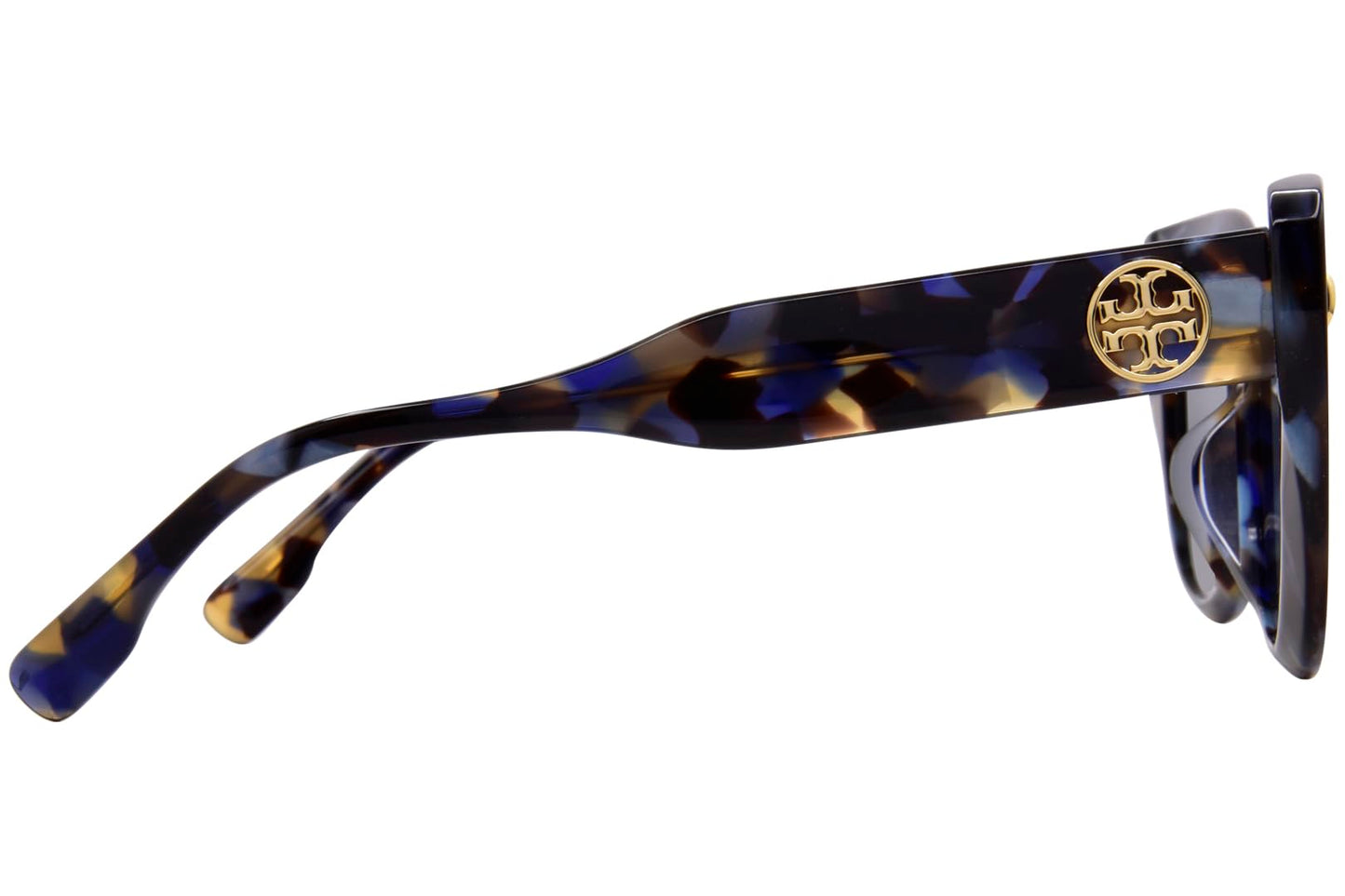 Tory Burch Sunglasses TY 7198 U 195787 Blue Tortoise Dark Grey