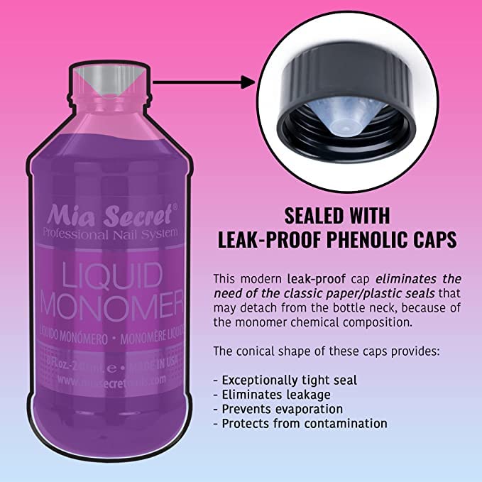 Liquid Monomer 4 Oz Beauty & Personal Care Mia Secret