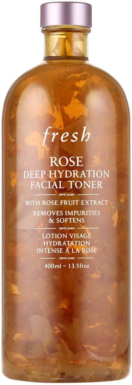 Fresh-Rose DEEP Hydration Facial Toner with HYALURONIC Acid Jumbo