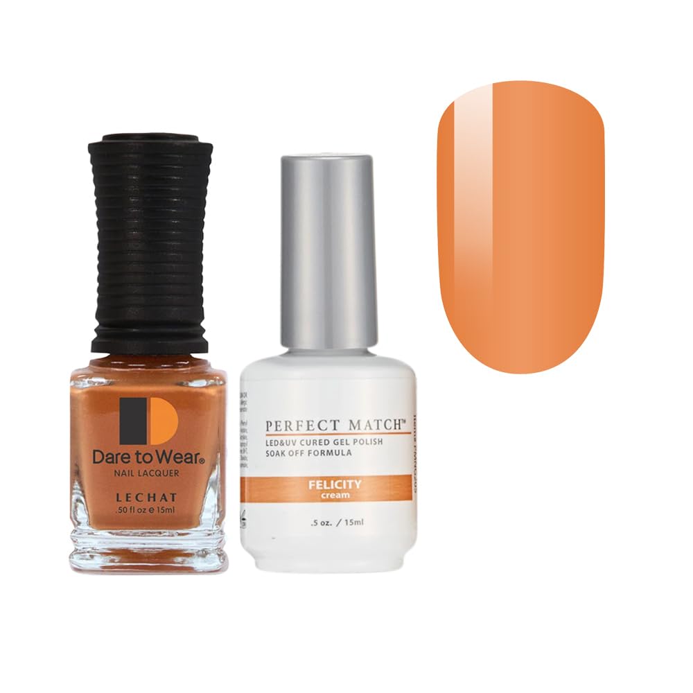 LeChat Perfect Match Gel Polish, Felicity, 0.5 fluid_ounces Beauty & Personal Care LECHAT