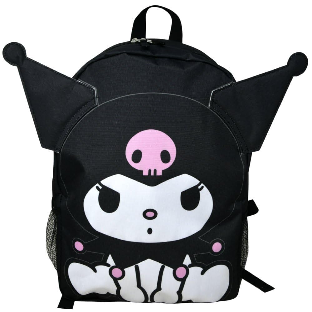 Kuromi Unisex Kid's Classic Backpack, Black, Medium