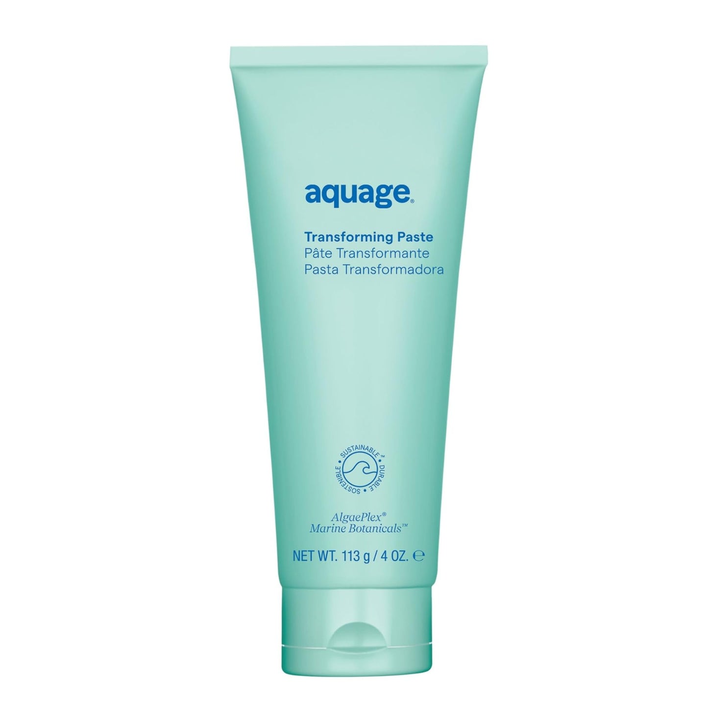 AQUAGE Transforming Paste, Ultra-Firm Hold Texturizer, Combines Flexibility of a Wax With The Hold of Hairspray, 4 oz
