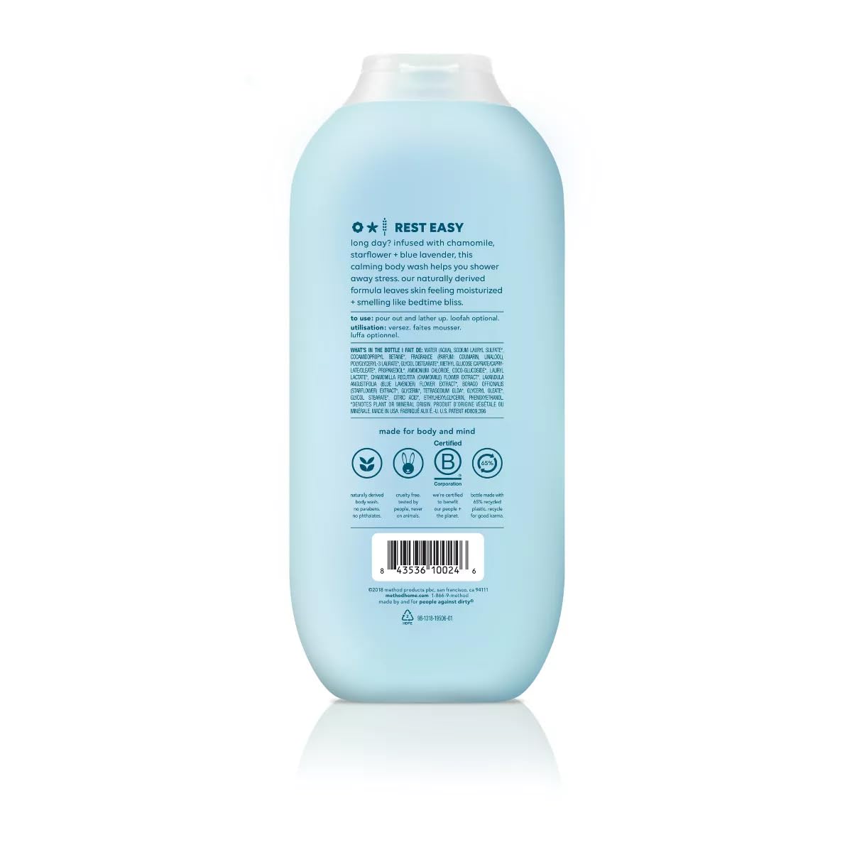 Method Wind Down Body Wash - 18 fl oz Beauty & Personal Care Method