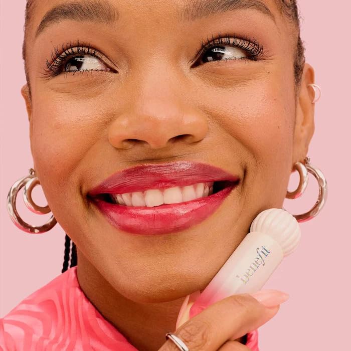 Benefit Splashtint Moisturizing Dewy Lip Tint #7 Tutti Frutti (Fuchsia Pink), 0.2 Ounce