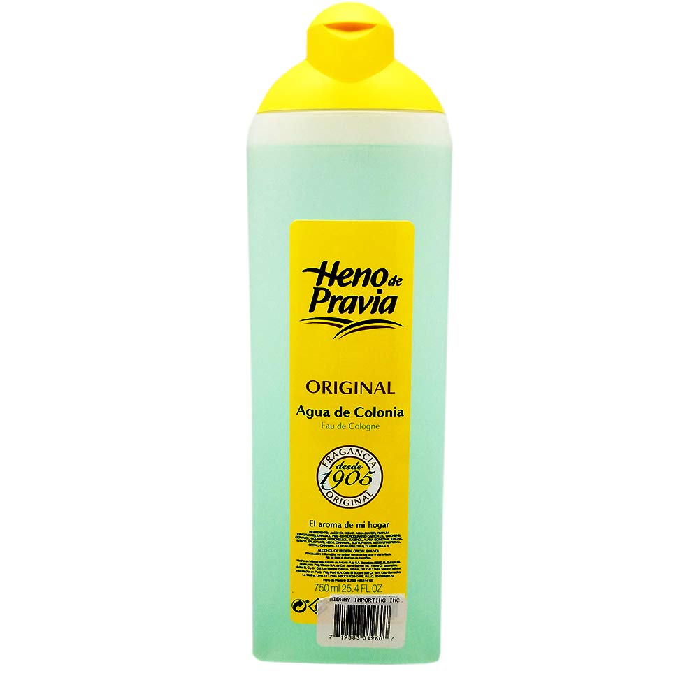 Heno de Pravia Splash Cologne, After Shave, Fresh Fragance, 25.6 FL Oz, Bottle