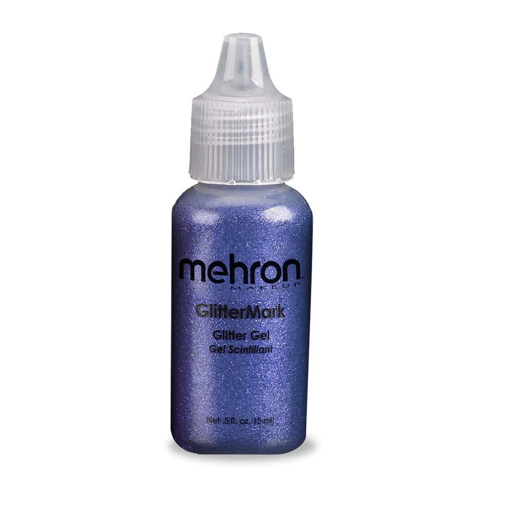 Mehron Makeup GlitterMark Glitter Gel (.5oz) (Purple)