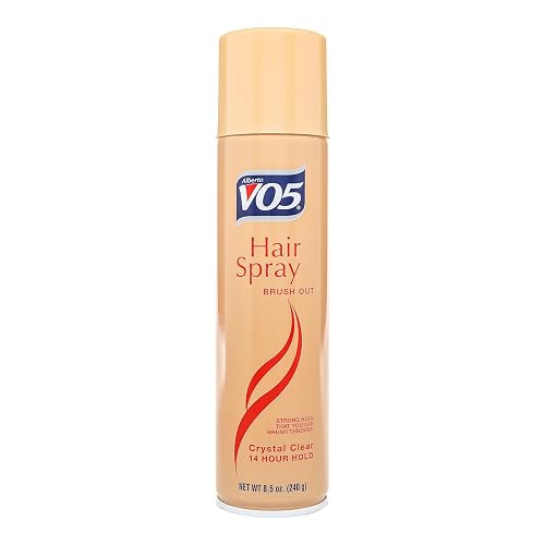 VO5 Hairspray Aerosol Brush Out Hard to Hold, 8.5oz