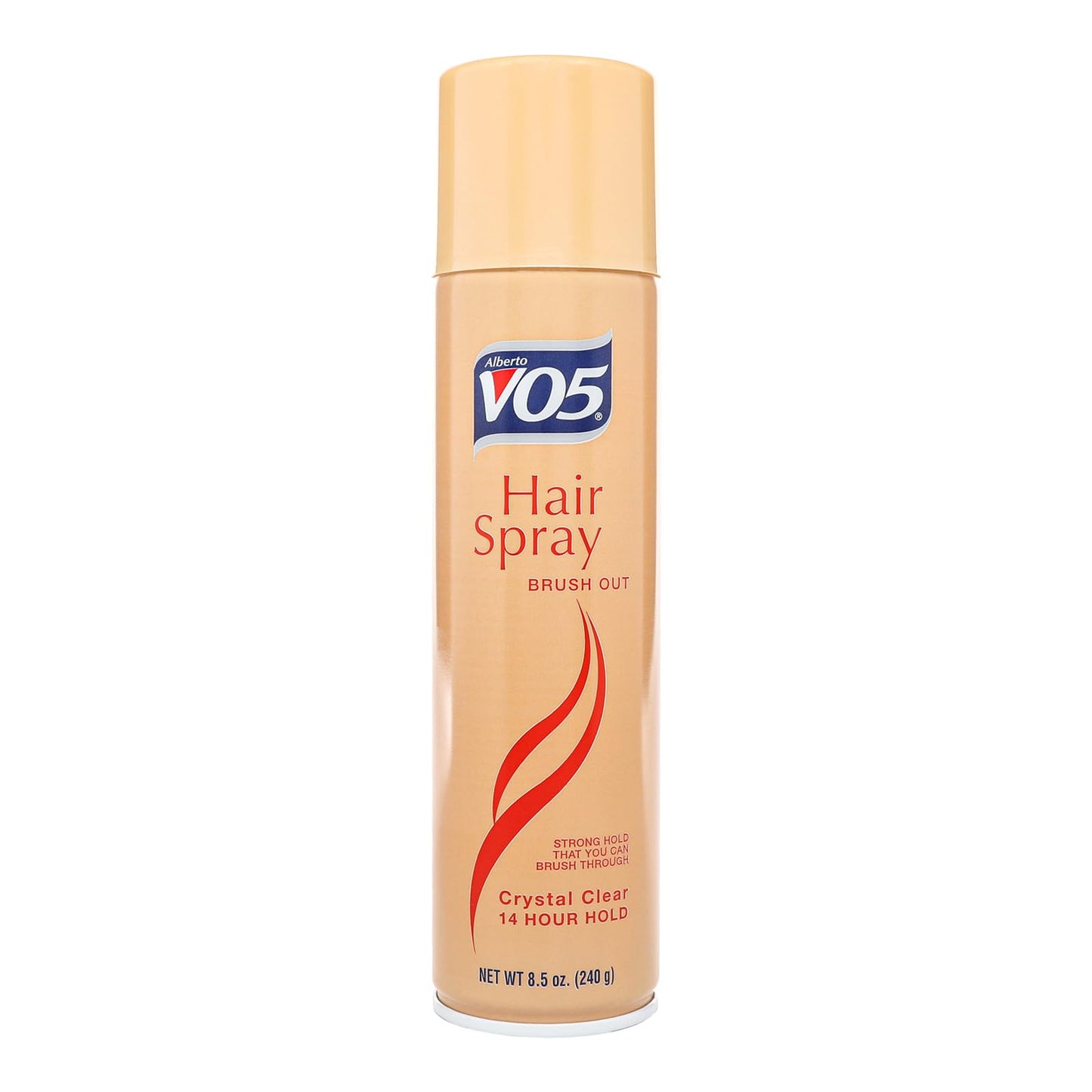 VO5 Hairspray Aerosol Brush Out Hard to Hold, 8.5oz