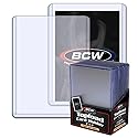 BCW 59 PT Thick Card Top Loaders | Protective Thick Toploaders for Trading Cards Up to 59PT | Rigid Card Toploader for Memorabilia & Collectibles | 1…