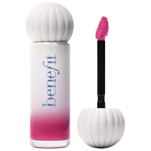 Benefit Splashtint Moisturizing Dewy Lip Tint #7 Tutti Frutti (Fuchsia Pink), 0.2 Ounce