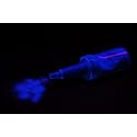 UV Blacklight Reactive Cosmetic Face & Body Glitter Powder (10 Gram Jars) (UV Neon Blue)