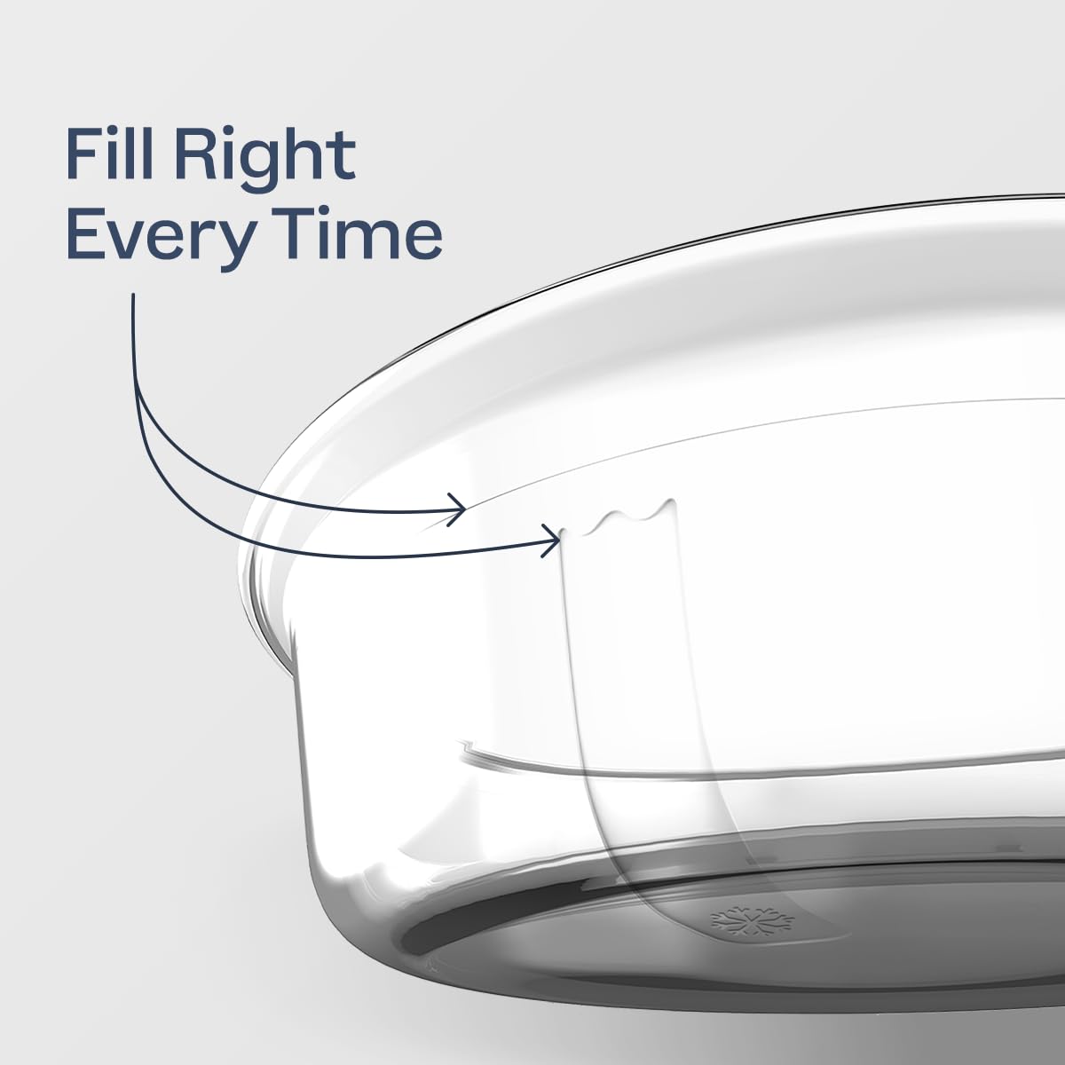 Tupperware Voila Glass Square Food Storage - Airtight Baking Dish, 1.7 qt / 1.6 L