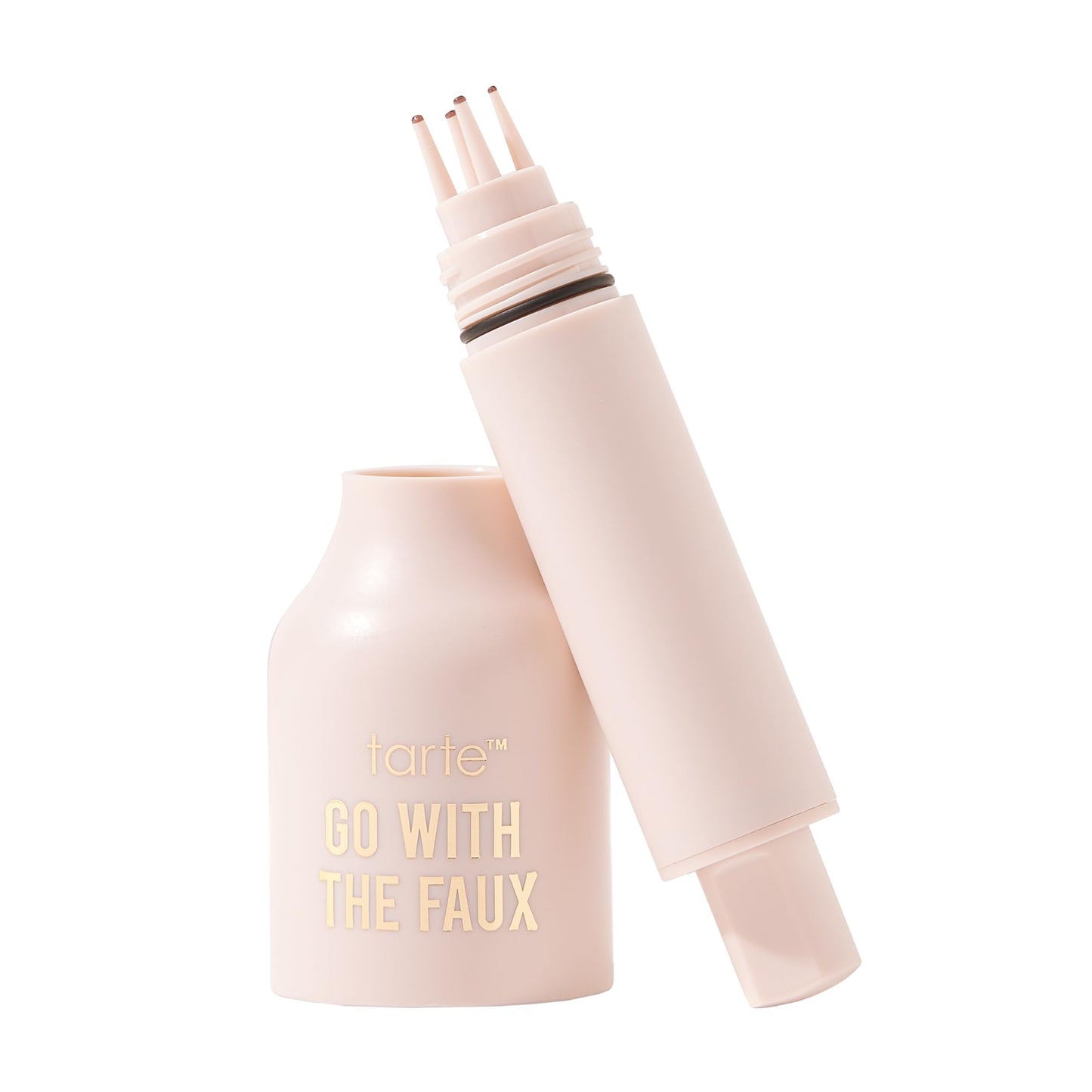 tarte go with the faux freckle stamp - Natural-Looking Freckle Pen for Sun-Kissed Buildable Makeup, Perfect for Travel, Vegan & Cruelty-Free, Full-Size, Medium
