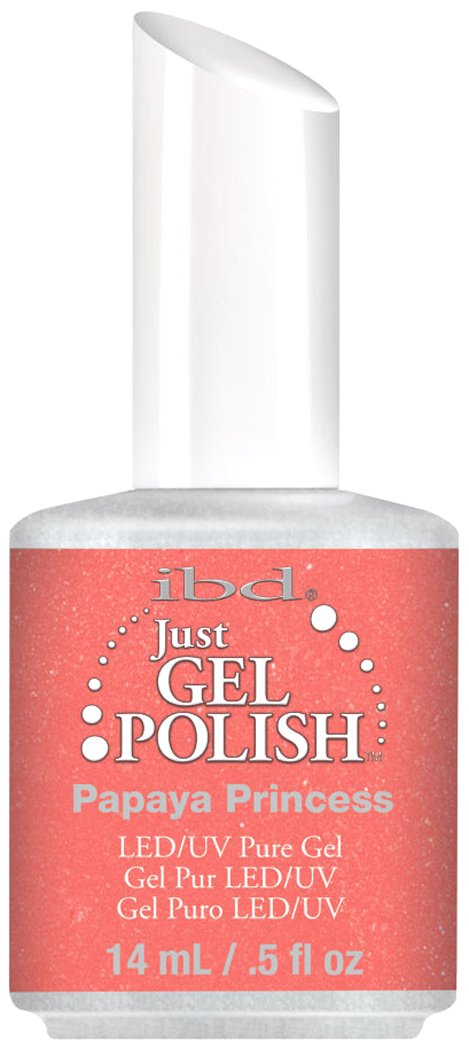 IBD Just Gel Nail Polish, Papaya Princess, 0.5 Fluid Ounce Beauty & Personal Care IBD