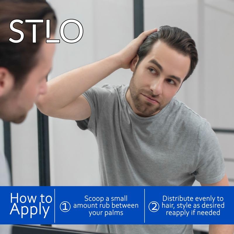 STLO Extreme Pomade Maximum Hold - Medium Shine Hair Pomade for Men, Women and Children