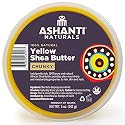 Ashanti Naturals Yellow Chunky Raw Shea Butter | Unrefined African Shea Butter from Ghana | 100% Natural Moisturizer, No Additives - 5 oz