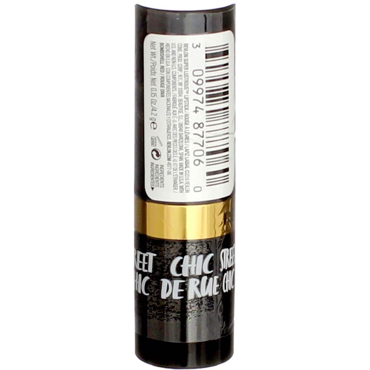 Pack of 2 Revlon Super Lustrous Lipstick, 046 Bombshell Red (Creme)